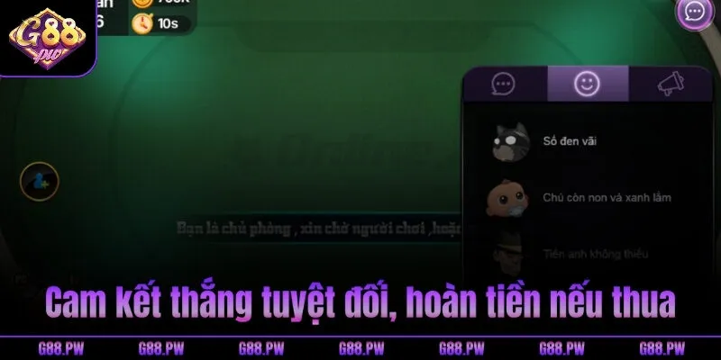 Cam kết thắng tuyệt đối, hoàn tiền nếu thua