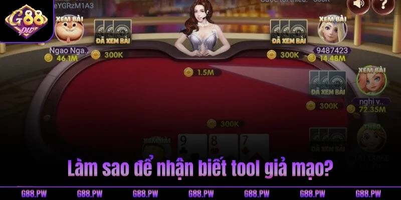 Làm sao để nhận biết tool giả mạo?
